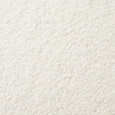 Rosemead Metal Frame And Rounded Back Faux Sherling Accent Chair Cream - Threshold™ Designed With Studio McGee 6 Rosemead Metal Frame And Rounded Back Faux Sherling Accent Chair Cream - Threshold™ Designed With Studio McGee - Image 4