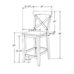 24" Litchfield X-Back Counter Height Barstool - Threshold 15 24" Litchfield X-Back Counter Height Barstool - Threshold -Living Room Furniture Store GUEST 99407a70 41f2 4da8 bc4b b2a1a245ab59
