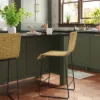 Chapin Modern Woven Counter Height Barstool With Metal Legs - Threshold™ -Living Room Furniture Store GUEST 9afa6f11 dbc6 44db 9686 391bffe4b352
