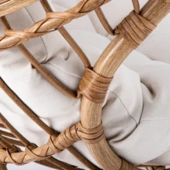 Wicker & Metal Outdoor Patio Chair, Egg Chair Natural - Threshold™ Designed With Studio McGee -Living Room Furniture Store GUEST 9b8fd668 977a 4369 ae13 ebe87cd04f1d