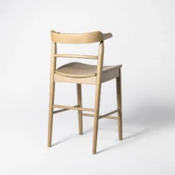 Kaysville Curved Back Wood Counter Height Barstool - Threshold™ Designed With Studio McGee -Living Room Furniture Store GUEST 9bddbba3 9344 41ab 8097 7e1ffedc2dad