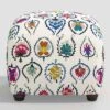 Poppy Ottoman In Damask - Skyline Furniture -Living Room Furniture Store GUEST 9f09c3ce 1bf9 49b6 8e2a 27a0c1941636