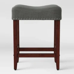 24" Rumford Saddle Counter Height Barstool With Wood Leg - Threshold™ 11 24" Rumford Saddle Counter Height Barstool With Wood Leg - Threshold™ -Living Room Furniture Store GUEST 9f8adbb6 7554 4f1d bfb7 6199628c5a8d