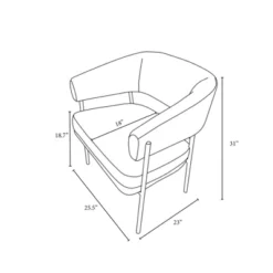 Rosemead Metal Frame And Rounded Back Faux Sherling Accent Chair Cream - Threshold™ Designed With Studio McGee 11 Rosemead Metal Frame And Rounded Back Faux Sherling Accent Chair Cream - Threshold™ Designed With Studio McGee -Living Room Furniture Store GUEST a38c3411 f2c1 48f5 a6be 9a4cd093d081