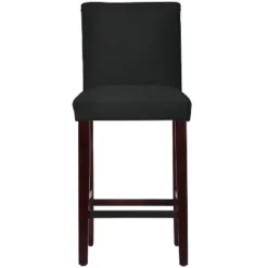 30" Velvet Parsons Barstool Wood - Threshold™ -Living Room Furniture Store GUEST a7ae0d6b 625c 47f2 983c 26bcf0f5cda7