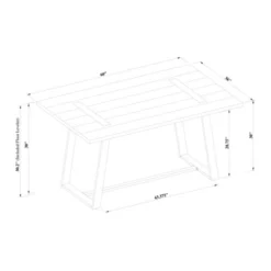 Brimfield Metal Base Dining Table - Threshold™ -Living Room Furniture Store GUEST a9d70af0 4bbb 4a50 943e 3523f38714e0