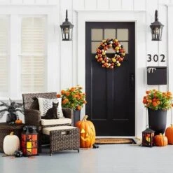 Halsted 5pc Wicker Small Space Patio Furniture Set - Threshold™ -Living Room Furniture Store GUEST aaa1ed24 5cf3 4083 87f5 c22833e0d51d