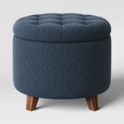 Tufted Round Storage Ottoman - Threshold™ -Living Room Furniture Store GUEST ac3ff38e 3c31 442a 8cdd 27eb008a7b3d