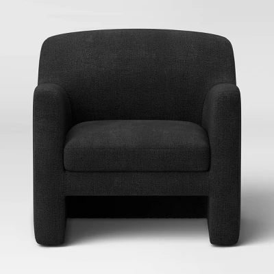 Maldone Curved Upholstered Accent Chair - Threshold™ 4 Maldone Curved Upholstered Accent Chair - Threshold™ - Image 2