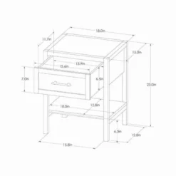 Warwick End Table With Drawer - Threshold™ 15 Warwick End Table With Drawer - Threshold™ -Living Room Furniture Store GUEST aceb4d63 ee0d 43ad aff2 c6d7404de1eb