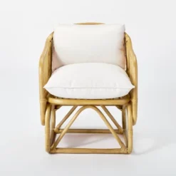 Rialto Woven Barrel Back Chair With Cushion - Threshold™ Designed With Studio McGee