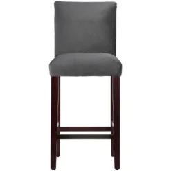 30" Velvet Parsons Barstool Wood - Threshold™ -Living Room Furniture Store GUEST ae968ddc 385e 42db a7a9 708cb697a15f