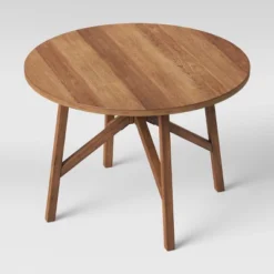 42" Clarksburg Cross Leg Wood Dining Table Round Brown - Threshold™ -Living Room Furniture Store GUEST b0844d9c 6e66 41cb ab0e 59a6aecfce6b