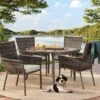 Monroe 2pk Patio Stack Dining Chairs - Tan - Threshold™ -Living Room Furniture Store GUEST b22e62a2 4e6d 4776 826c dfb961d029dc