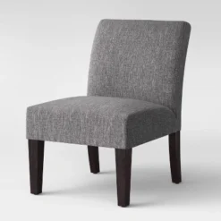 Quincy Basic Slipper Chair Charcoal - Threshold™ -Living Room Furniture Store GUEST b37116c4 38db 4a13 b85a 970d05202849