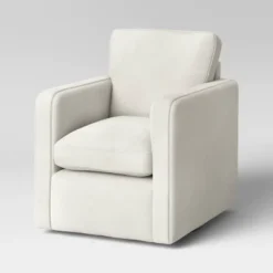 Pinetops Swivel Base Accent Chair - Threshold™ -Living Room Furniture Store GUEST b392732e 7c0c 4643 af22 2eaa87349fff