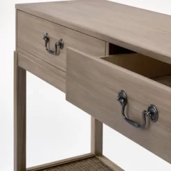 Brandeis Woven Console Table Brown - Threshold™ Designed With Studio McGee -Living Room Furniture Store GUEST b85f0ef4 7731 4038 aec9 bac43e1890ea