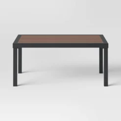 Bryant 2pc Faux Wood Patio Loveseat & Coffee Table - Gray/Natural - Threshold™ 17 Bryant 2pc Faux Wood Patio Loveseat & Coffee Table - Gray/Natural - Threshold™ -Living Room Furniture Store GUEST ba083347 617b 4dd4 8a16 a648e7fd009c