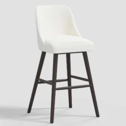 Geller Modern Textured Linen Counter Height Barstool - Threshold™ -Living Room Furniture Store GUEST ba8fd7c6 dc5d 4ee6 8806 a6e46213f2c3