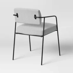 Smyth Metal Frame Upholstered Dining Chair Gray - Threshold™ -Living Room Furniture Store GUEST bf2849fa 2ab8 4c04 aa97 01615c29a3a6