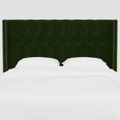 Louis Wingback Headboard In Luxe Velvet - Threshold™ 3 Louis Wingback Headboard In Luxe Velvet - Threshold™