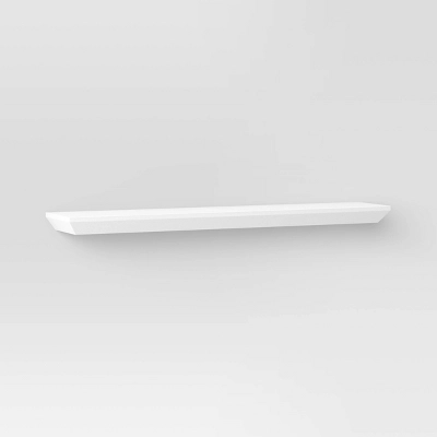 Wedge Shelf With Rod Bracket White - Threshold™ 6 Wedge Shelf With Rod Bracket White - Threshold™ - Image 4