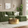 Haven Velvet Modular French Seam Sofa Ottoman Dark Green - Threshold™ -Living Room Furniture Store GUEST c6e49730 1934 4d0b 8a73 7f1a1cfbb3c3