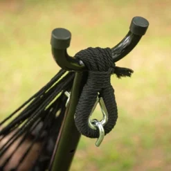 10" Fringe Outdoor Fabric Hammock Black - Threshold™ -Living Room Furniture Store GUEST c8a01de8 7dc6 47de 9dfa a9fc03c6a3c7