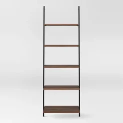 72" Loring 5 Shelf Leaning Bookshelf - Threshold™ -Living Room Furniture Store GUEST ca4a252c 9447 4c0f 8281 32c20ac3b8d2