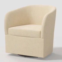 Rhea Swivel Chair In Linen - Threshold™ -Living Room Furniture Store GUEST cc2b35c7 46f8 42eb a629 c7ddc109ae85