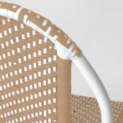 Suffield Wicker Patio Bench With Back - Threshold™ -Living Room Furniture Store GUEST cfe3359b dcf7 4cf1 bfff f619c48c4249