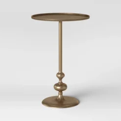 Londonberry Turned Accent Table Brass - Threshold™ -Living Room Furniture Store GUEST d25fc13c e72a 48a7 a4ae 5073d83ccc11