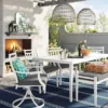 Fairmont Rectangle Patio Dining Set - Charcoal - Threshold™ -Living Room Furniture Store GUEST d2b67bde faaa 45f2 a337 b2d4f4a0f26c