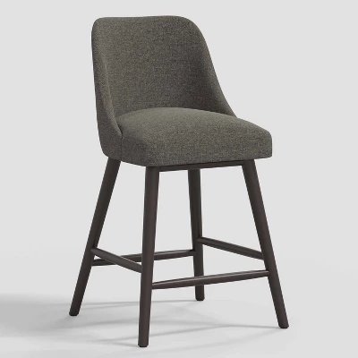 Geller Counter Height Barstool In Textured Linen - Threshold™ 10 Geller Counter Height Barstool In Textured Linen - Threshold™ - Image 8