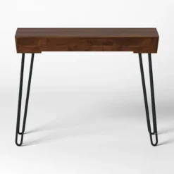 Hairpin Writing Desk With Storage - Threshold™ -Living Room Furniture Store GUEST d496ffdd 02e1 41e8 b68a 2beaef54d119