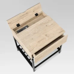 Loring End Table With Charging Station - Threshold™ 11 Loring End Table With Charging Station - Threshold™ -Living Room Furniture Store GUEST d4b23323 607f 4bd3 9988 eaac3936810f