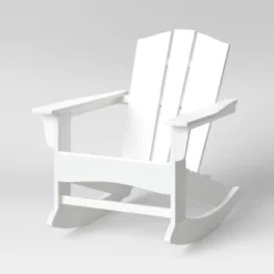 Shawboro POLYWOOD Patio Adirondack Rocking Chair - Threshold™ -Living Room Furniture Store GUEST d59b262b ef99 4a25 b4f6 2ff46a978e73