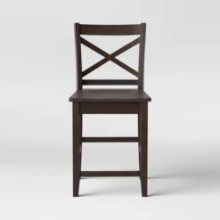 24" Carey Hardwood Counter Height Barstool - Threshold™ -Living Room Furniture Store GUEST d6f9e6e6 80b7 4360 a796 9971afc0f559