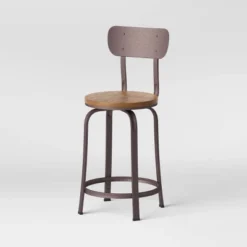 Dakota Swivel Wood Seat Barstool With Adjustable Legs Metal - Threshold™ 11 Dakota Swivel Wood Seat Barstool With Adjustable Legs Metal - Threshold™ -Living Room Furniture Store GUEST d8b73f86 06aa 4e7a 8046 28016b4e06ed