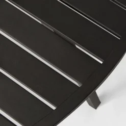 Fairmont 4-Person Round Patio Dining Table Black - Threshold™ -Living Room Furniture Store GUEST de8cf5a5 26a2 4eba 9d7b e353f05fe674