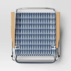 5 Position Beach Chair With Aluminum Frame & Wood Arms - Threshold™ -Living Room Furniture Store GUEST df33586e 5c96 402f bbf5 1ea58192bcc5