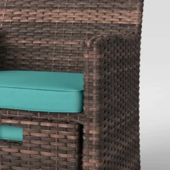 Halsted 5pc Wicker Small Space Patio Furniture Set - Threshold™ -Living Room Furniture Store GUEST e2b412f3 c641 4b15 8e06 88929b6378f8