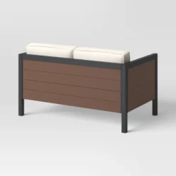 Bryant 2pc Faux Wood Patio Loveseat & Coffee Table - Gray/Natural - Threshold™ 14 Bryant 2pc Faux Wood Patio Loveseat & Coffee Table - Gray/Natural - Threshold™ -Living Room Furniture Store GUEST e7ed45fd b978 4207 ae3a e5295e23db39