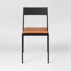 Clion Metal Dining Chair Black/Caramel Faux Leather - Threshold™ 8 Clion Metal Dining Chair Black/Caramel Faux Leather - Threshold™ -Living Room Furniture Store GUEST eddd7352 014a 444d 9cb5 d3fe00bfd1d7