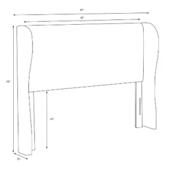 Tufted Woven Upholstered Wingback Headboard - Skyline Furniture -Living Room Furniture Store GUEST f47c524d 5a84 41dd 83e3 67b08377f580