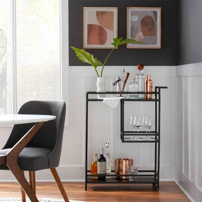 42" Emmond Mid-Century Modern Round Dining Table Natural/White - Threshold™ 6 42" Emmond Mid-Century Modern Round Dining Table Natural/White - Threshold™ - Image 4