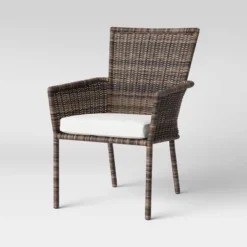 Monroe 2pk Patio Stack Dining Chairs Linen - Threshold™ -Living Room Furniture Store GUEST f6ba490d 602e 4484 bada 1ff13d1781bf