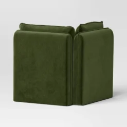 Haven Velvet Modular French Seam Corner Sofa Dark Green - Threshold™ -Living Room Furniture Store GUEST f79faefa 5ec5 42cf 8301 33bd5169fd5e