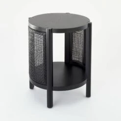Portola Hills Woven Accent Table - Threshold™ Designed With Studio McGee -Living Room Furniture Store GUEST f87c2a8b df1d 4f1b b461 964c7eeb57ee