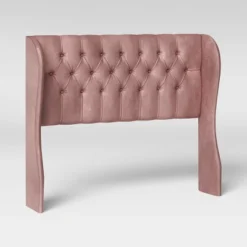 Tufted Velvet Upholstered Wingback Headboard - Skyline Furniture -Living Room Furniture Store GUEST f9005190 674b 4fda 9b3e 62b788dead42